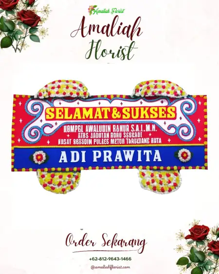 Papan Bunga Ucapan Selamat Gunung Sahari Utara